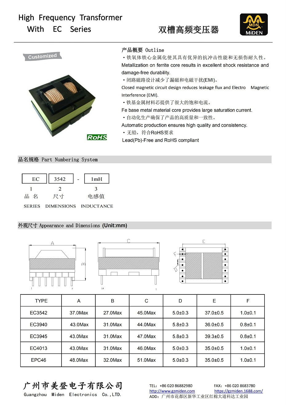 網(wǎng)站資料變壓器 EC系列 _00